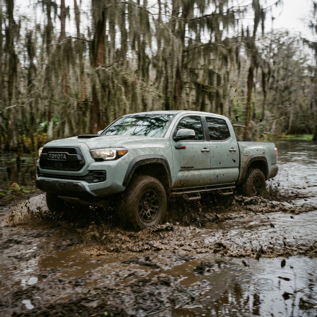 Mud Bogging Tacoma