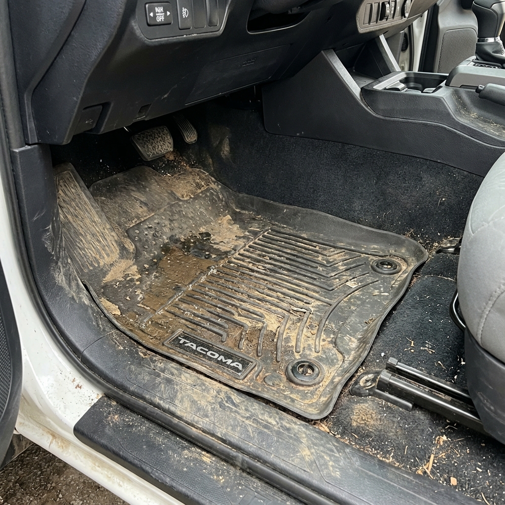 Best Floor Mats for Toyota Tacoma: WeatherTech vs Husky